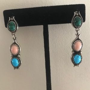 Sterling Silver Drop Earrings